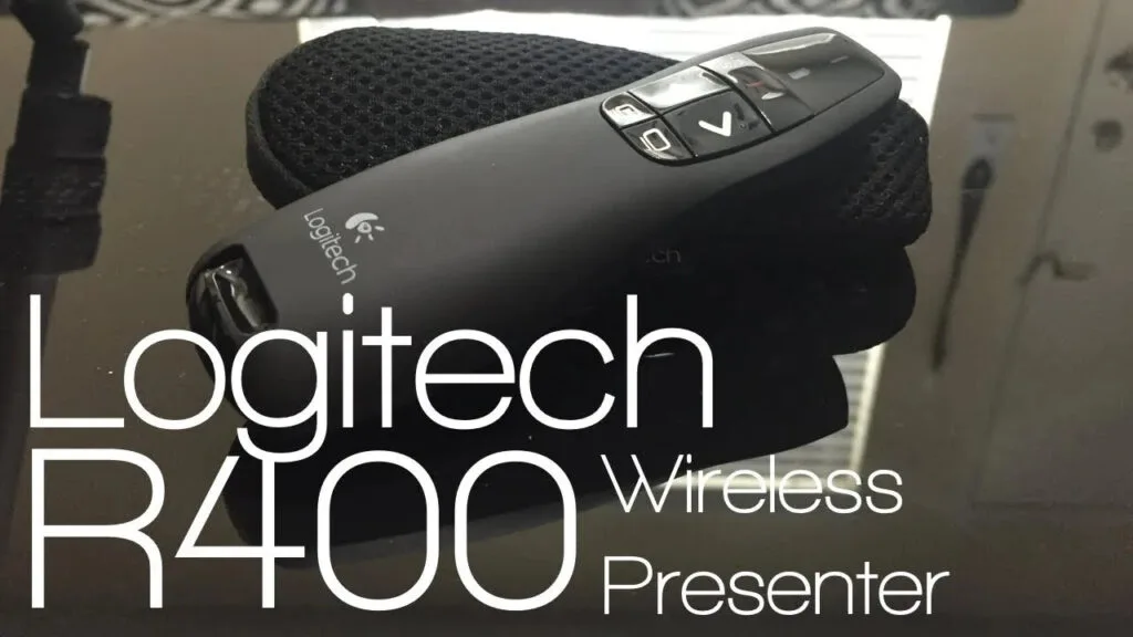 giới thiệu Điều khiển trình chiếu không dây từ xa Logitech R400
