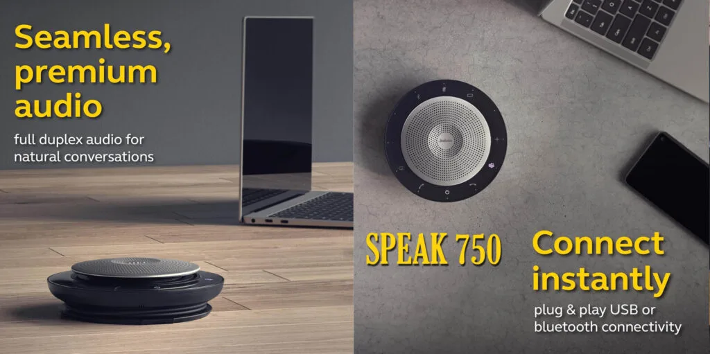loa họp Jabra Speak 750 – Đàm thoại mượt mà với công nghệ full duplex