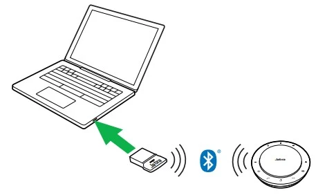 Kết nối với máy tính (Bộ chuyển đổi Bluetooth)