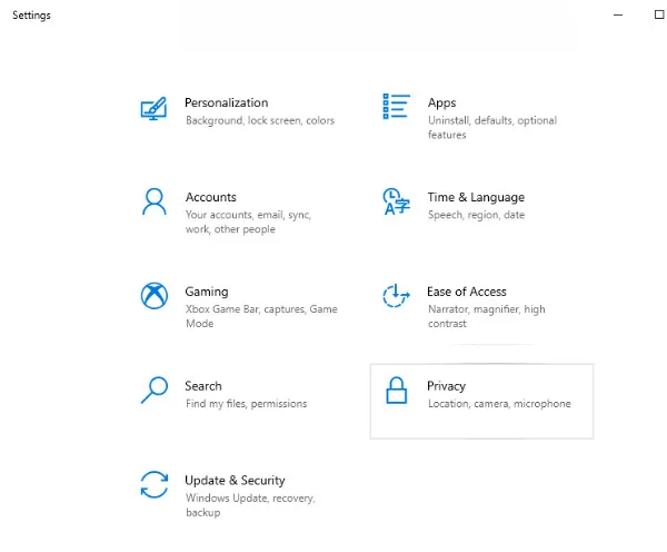 kiểm tra quyền riêng tư máy tính