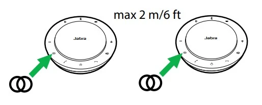 Ghép đôi hai loa Jabra Speak 710
