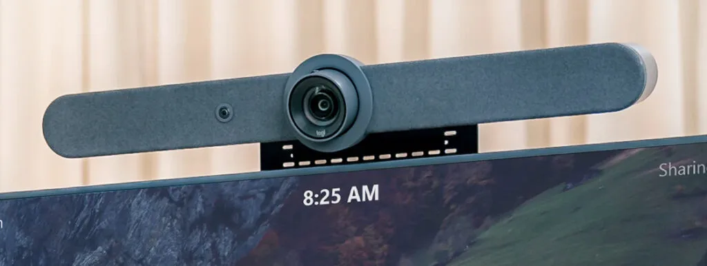camera hội nghị logitech rally bar hoàn hảo cho phòng họp vừa đến lớn