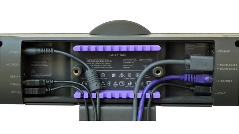 logitech rally bar hỗ trợ hai chế độ vận hành linh hoạt