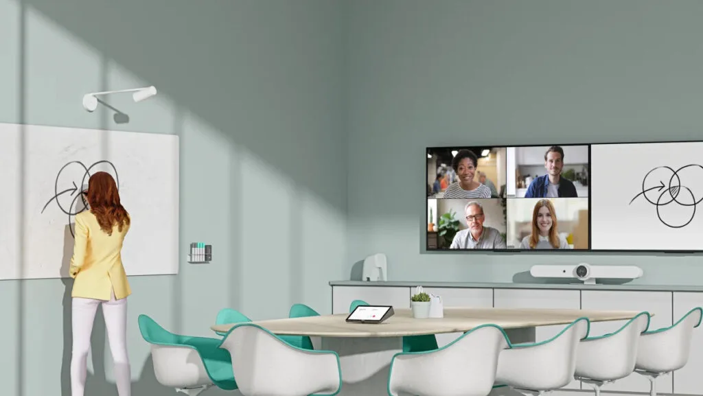 đối tượng của logitech rally bar