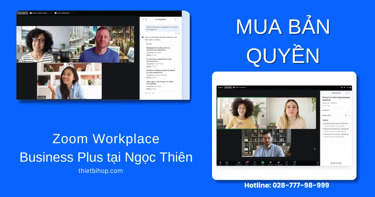 mua bản quyền zoom workplace business plus tại ngọc thiên