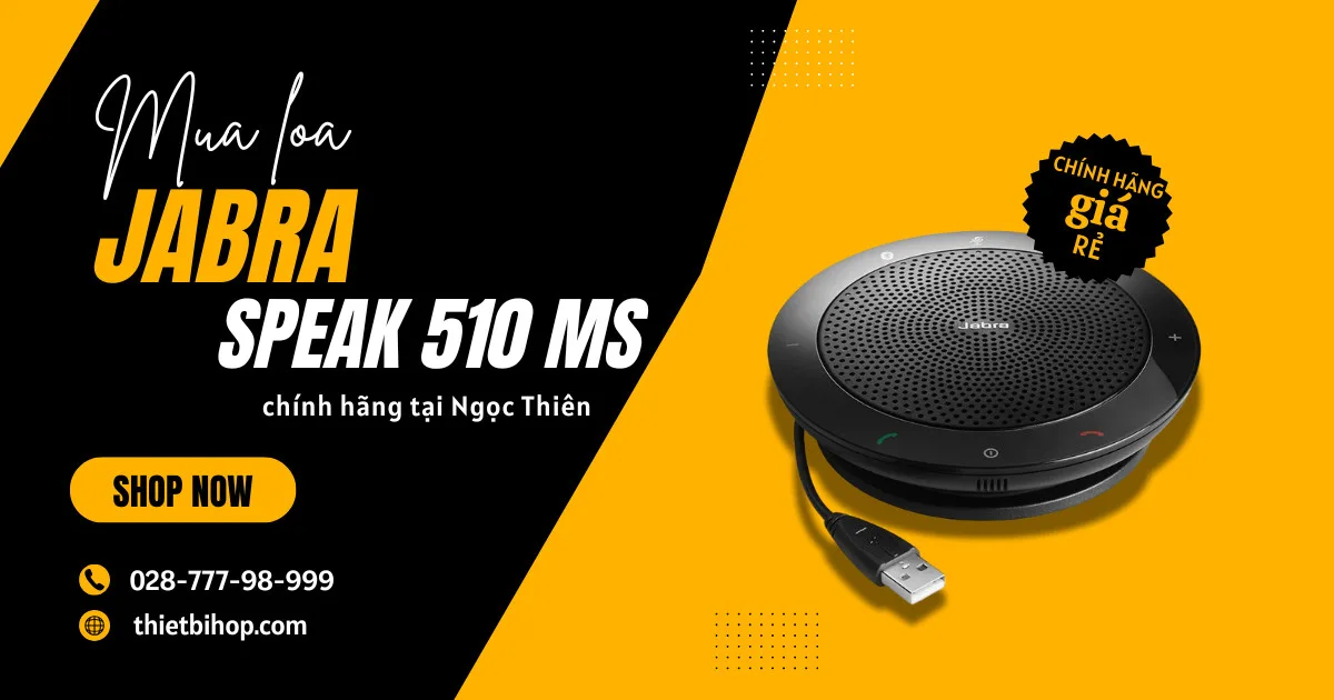 mua loa jabra speak 510 ms chính hãng tại ngọc thiên