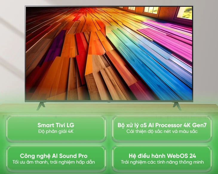 Smart Tivi LG AI 4K 75 inch 75UT8050