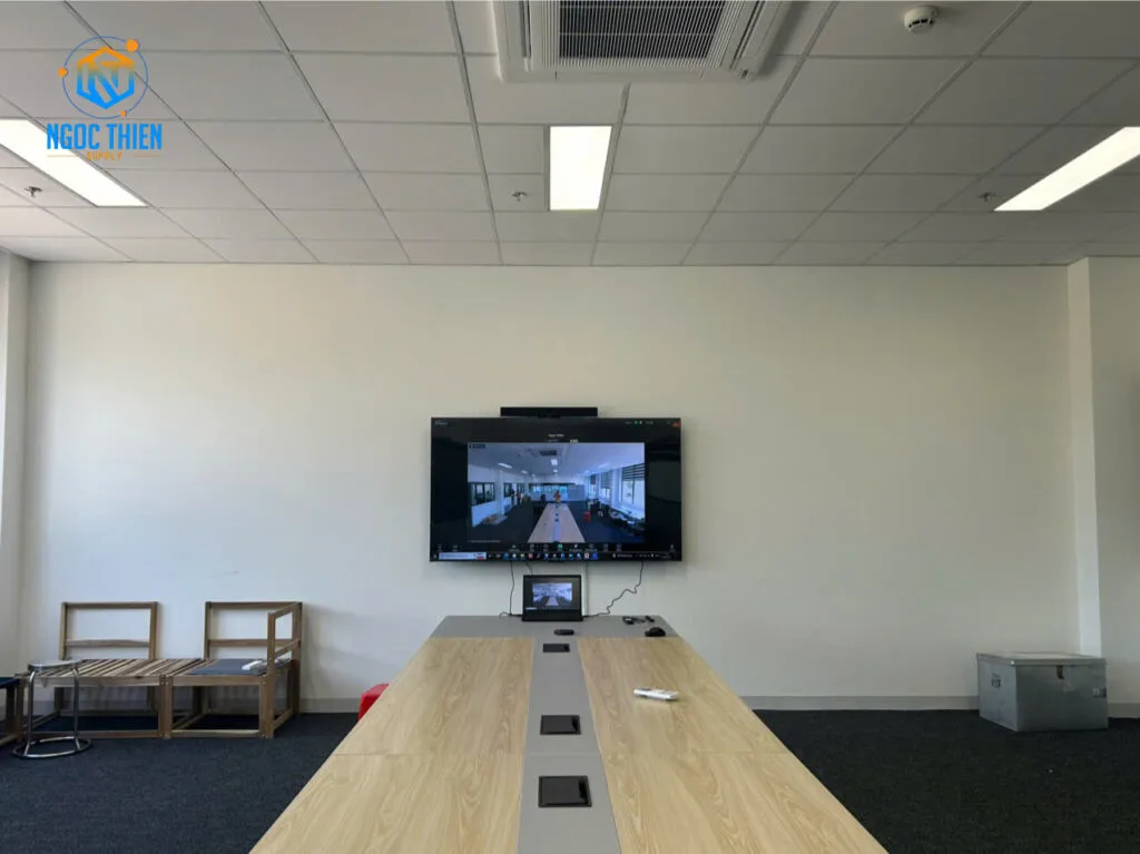 Tổng quan bộ thiết bị sau khi hoàn chỉnh việc lắp đặt