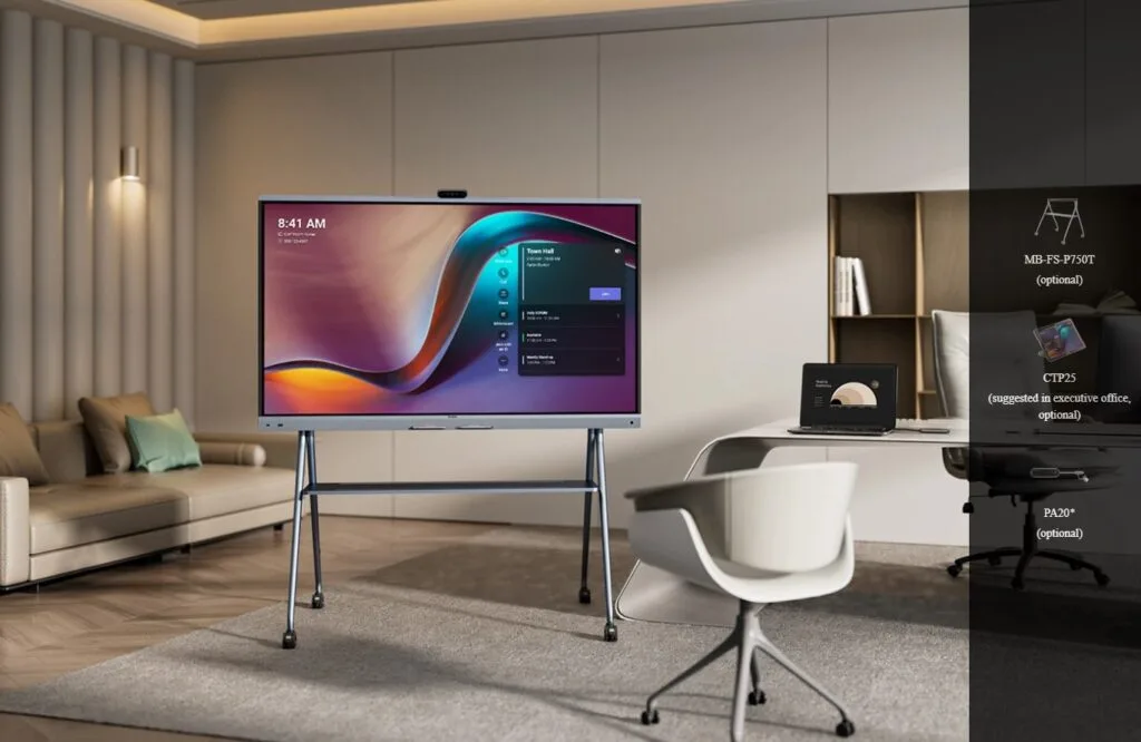 MeetingBoard 75 Pro còn phù hợp với Không gian mở & văn phòng điều hành