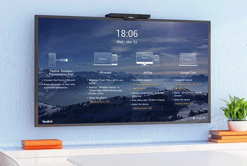 thiết bị trình chiếu yealink roomcast