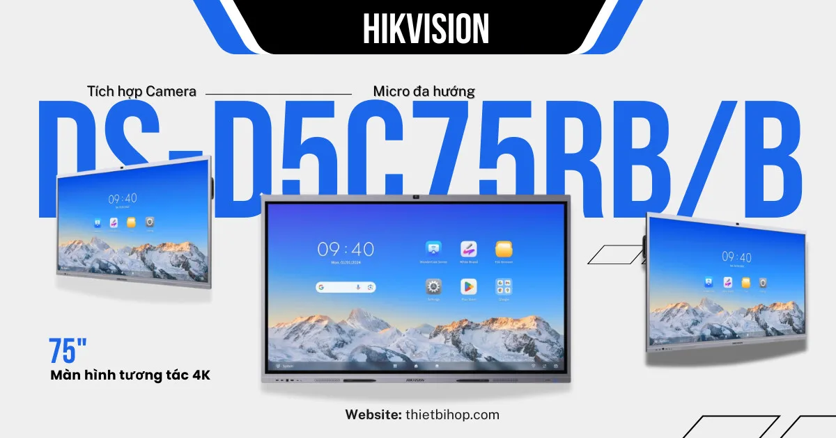 giới thiệu Hikvision DS-D5C75RB/B là gì