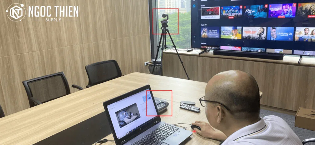 ngọc thiên cung cấp thiết bị hội nghị Logitech Group cho Công ty Cổ phần Nhôm và Cơ khí xây lắp Việt Pháp