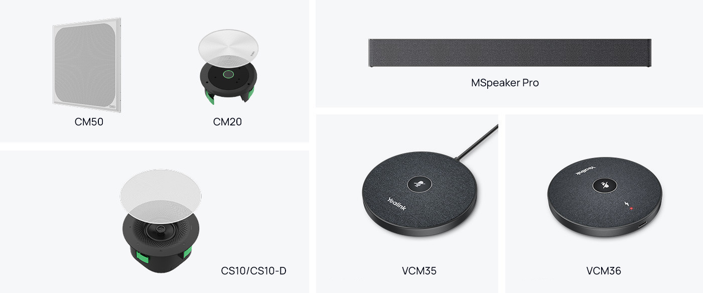 SmartVision 80 tương thích với nhiều thiết bị âm thanh Yealink mang lại chất lượng âm thanh rõ ràng và tự nhiên