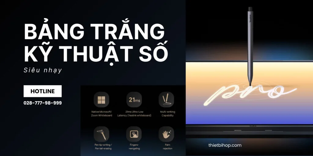 meetingboard pro trang bị Bảng trắng kỹ thuật số siêu nhạy
