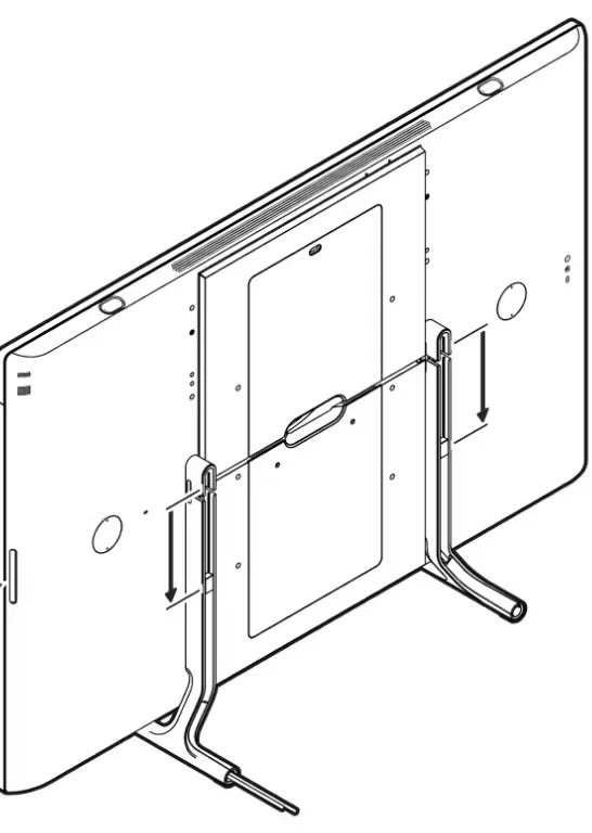cáp tùy chọn có thể đi theo chân bàn