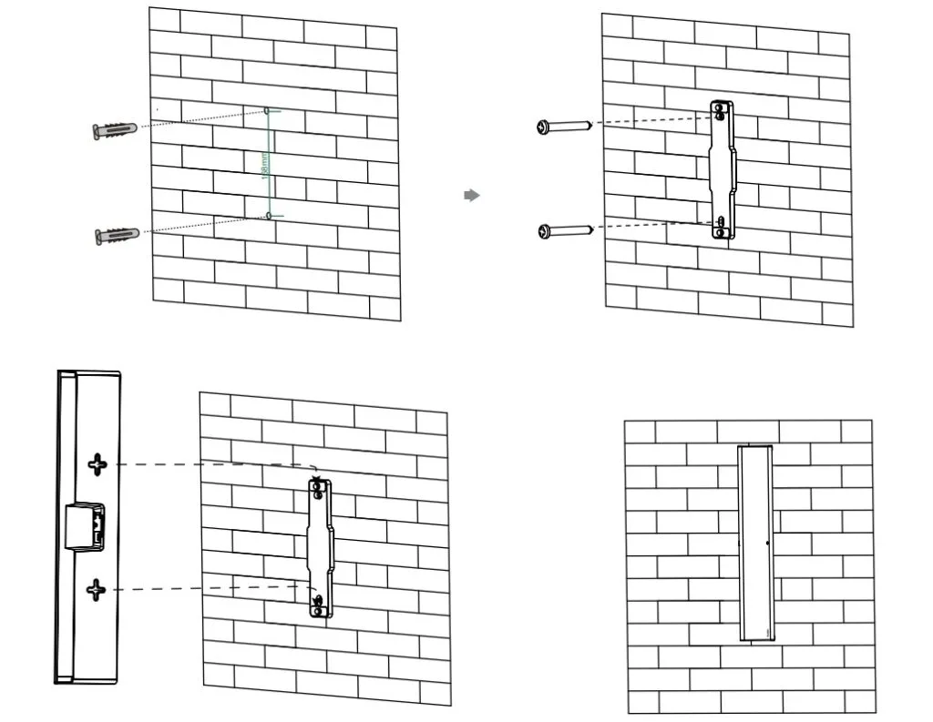 Gắn MSpeaker-II theo chiều dọc