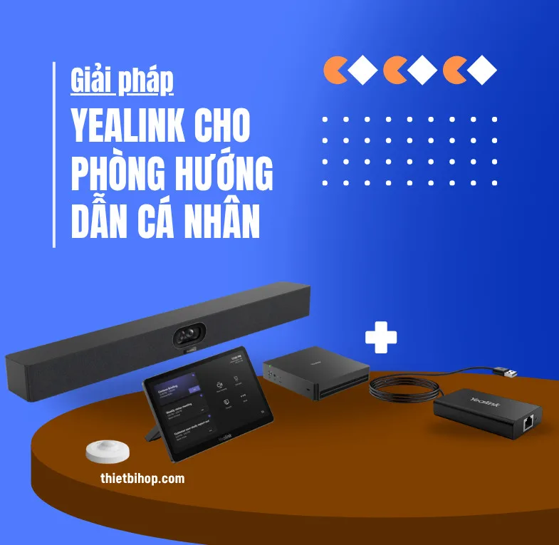 giải pháp Yealink cho lớp học hiện đại trong phòng hướng dẫn cá nhân