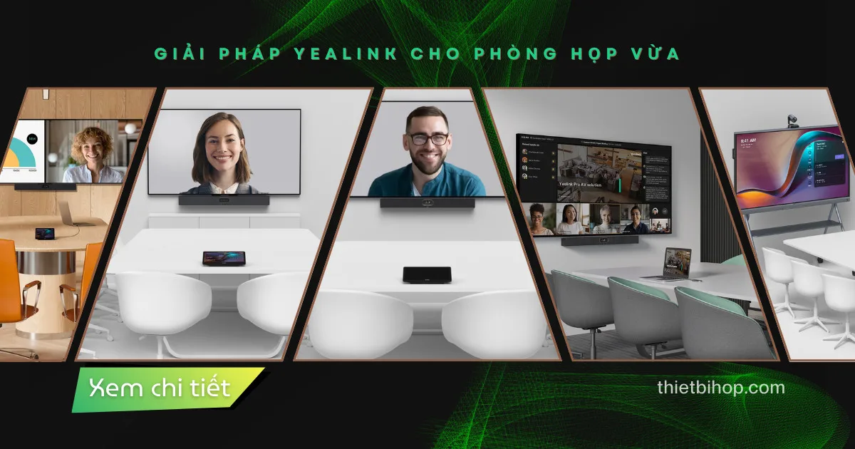 giải pháp yealink cho phòng họp vừa