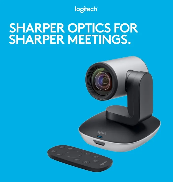 giới thiệu về camera hội nghị Logitech PTZ Pro 2