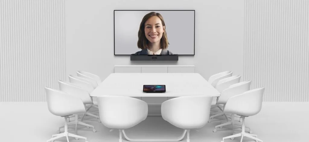 A50 là thanh cộng tác video tất cả trong một dành cho các phòng họp cao cấp