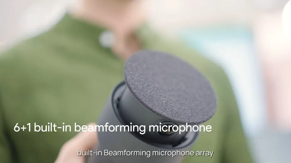 Yealink MTower tích hợp hệ thống 6+1 microphone beamforming