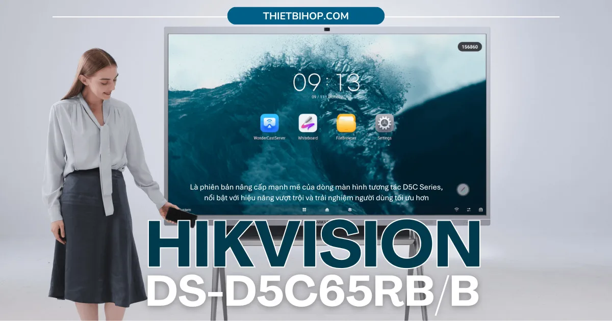 màn hình tương tác 4k 65 inch Hikvision DS-D5C65RB/B là gì
