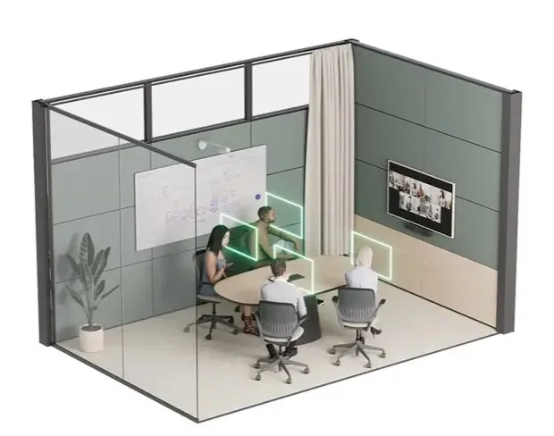 Logitech meetup 2 hỗ trợ Chế độ xem lưới