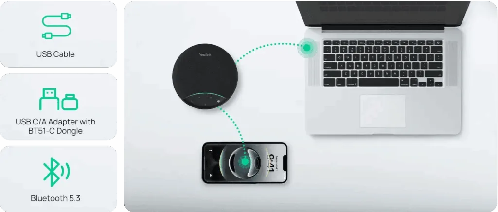 Yealink SP92 là loa hội nghị thế hệ mới cho người làm việc linh hoạt