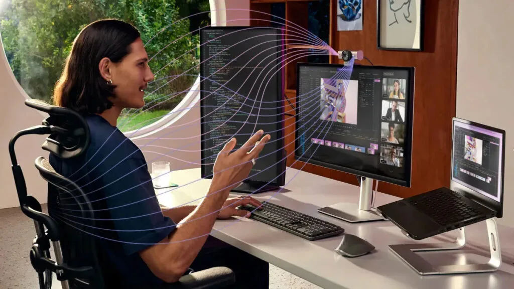 Webcam phòng họp trực tuyến tốt nhất cho phòng họp nhỏ Logitech MX Brio