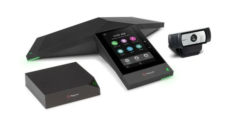 Khả năng tương thích và hỗ trợ camera của Polycom Trio Visual+