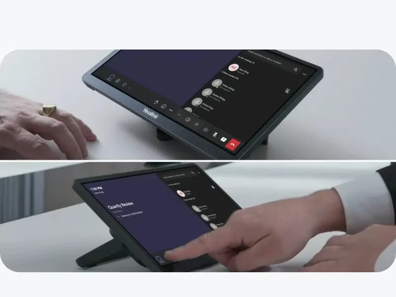 Yealink MVC S80-C5U điều khiển dễ dàng với MTouch Plus