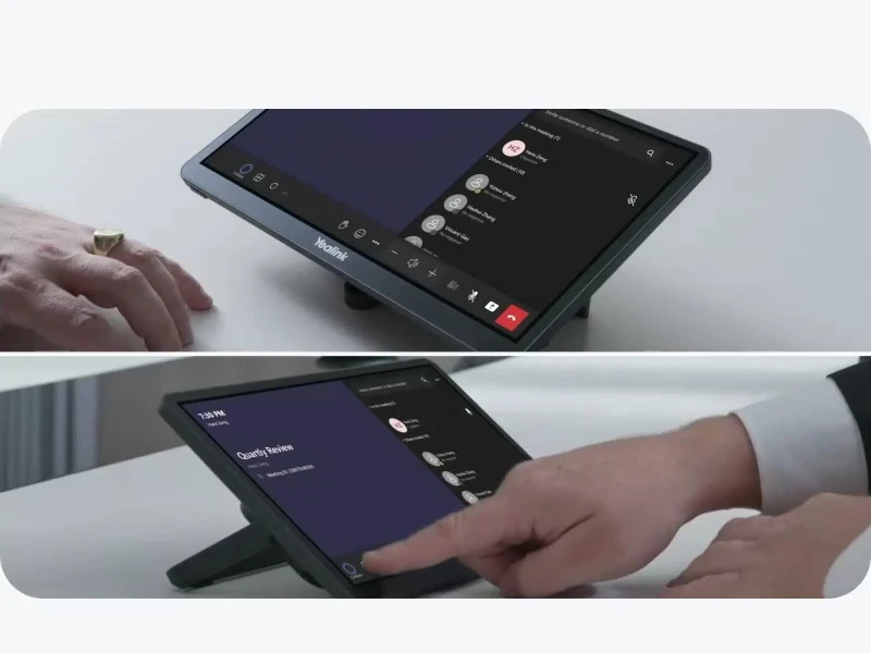 Yealink MVC S80-C5U điều khiển dễ dàng với MTouch Plus