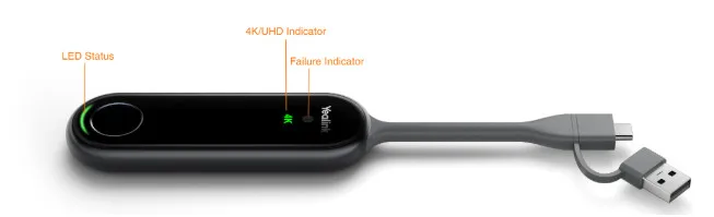 kiểm tra trạng thái đèn của yealink wpp30