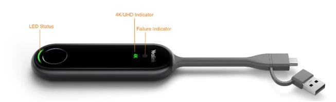 kiểm tra trạng thái đèn của yealink wpp30