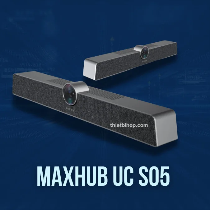 Maxhub UC S05 là thiết bị hội nghị truyền hình tất cả