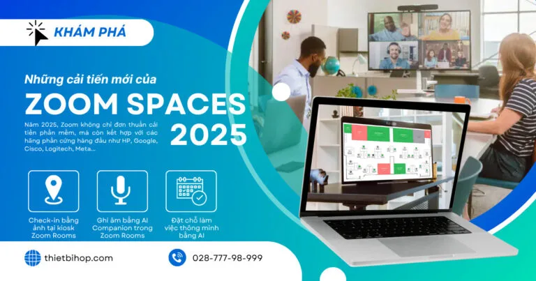 những cải tiến mới của zoom spaces 2025
