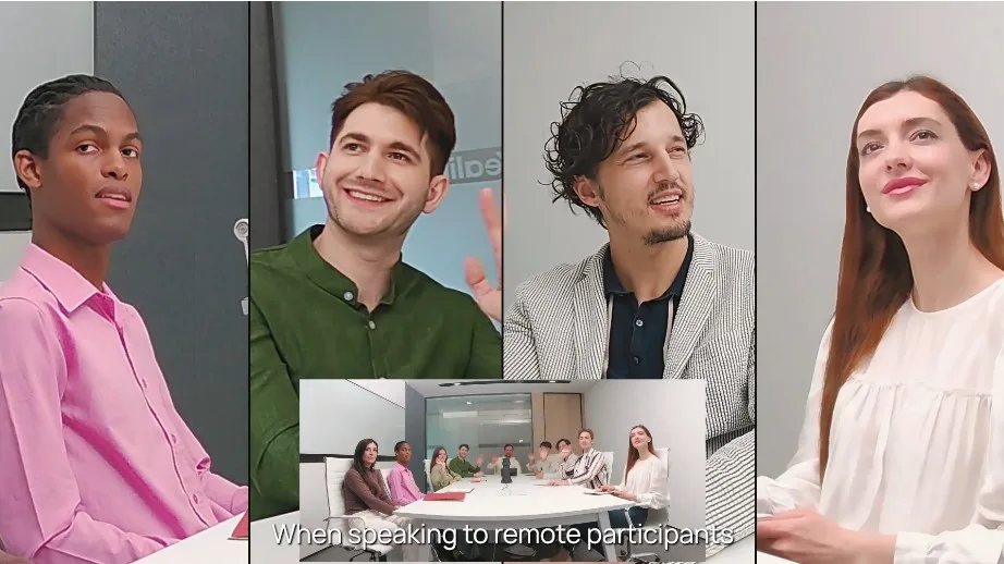 yealink mtower nhận diện người đang nói, giữ tập trung trong suốt cuộc họp