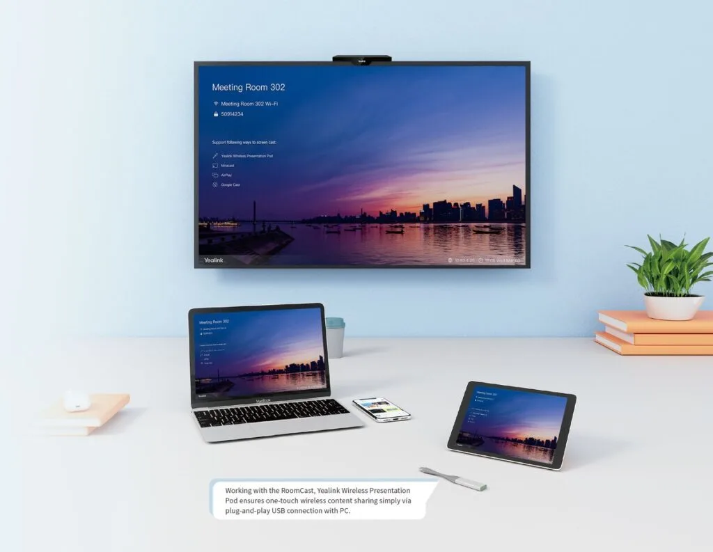 yealink roomcast tương thích với nhiều thiết bị