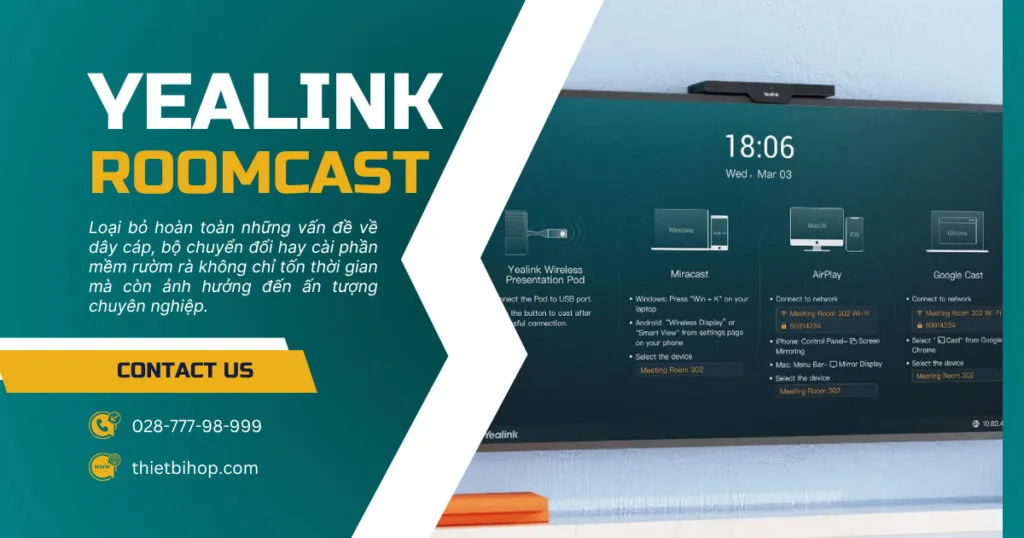 vì sao trình chiếu không dây là xu hướng trong năm 2025