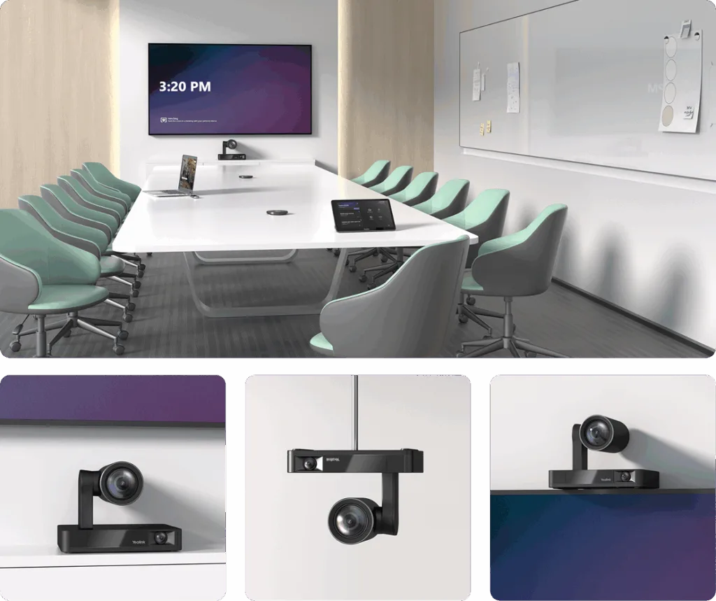 Camera họp trực tuyến tốt nhất cho phòng họp lớn yealink uvc86