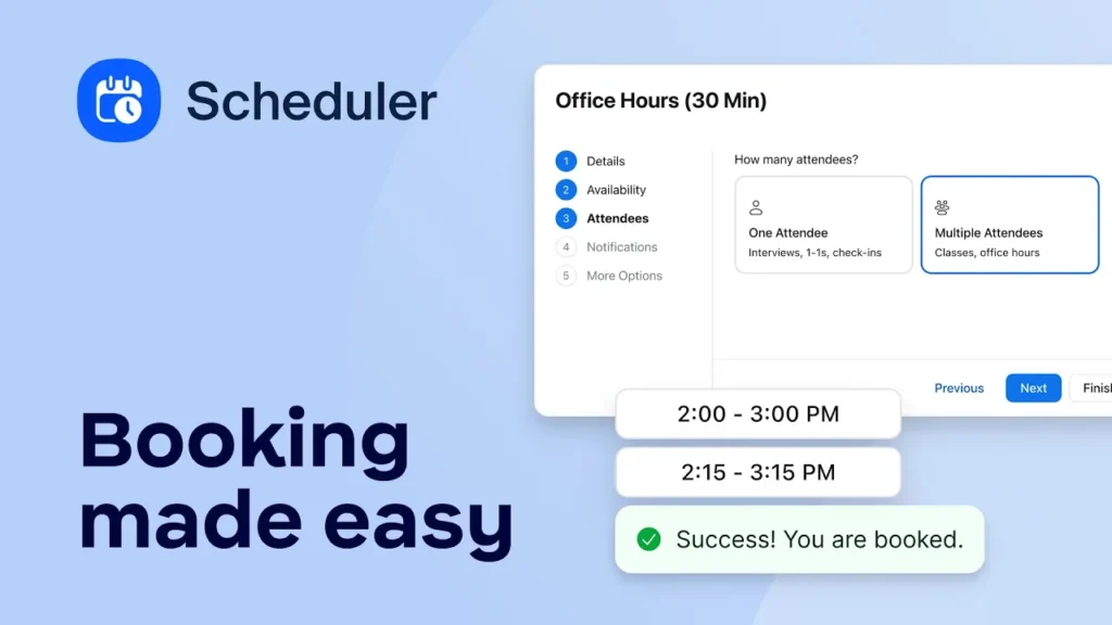 hiểu về zoom scheduler
