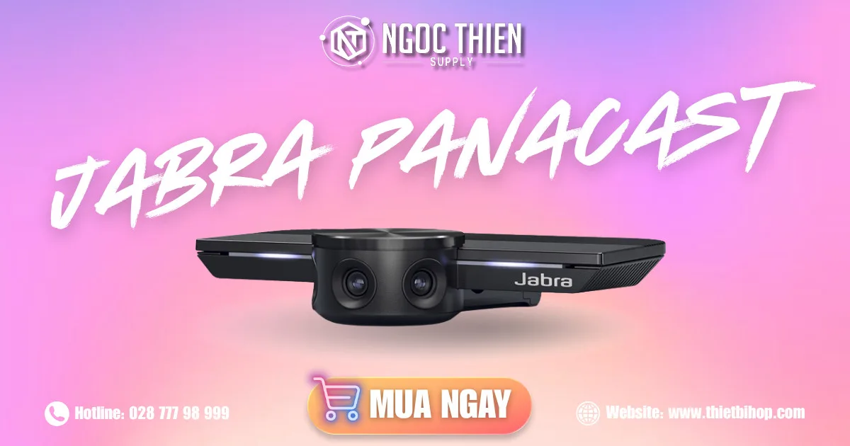 Jabra PanaCast - Camera hội nghị 180° Panoramic-4K