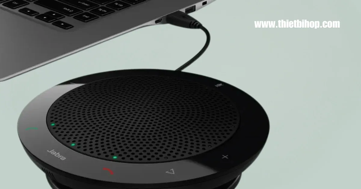 Jabra Speak 410 MS hỗ trợ nút điều khiển cuộc gọi trực tiếp