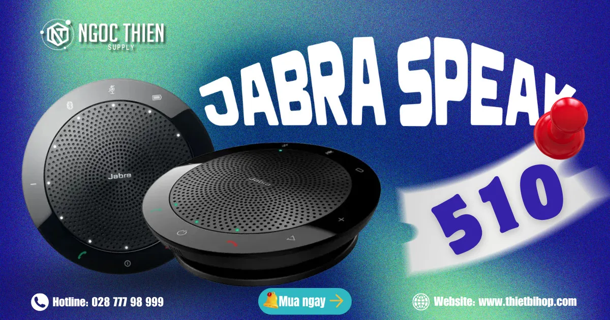 Loa họp trực tuyến Jabra Speak 510