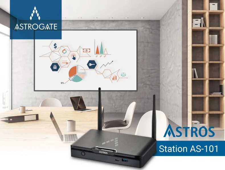 Astros AS-101 hỗ trợ tối đa 8 thiết bị kết nối đồng thời