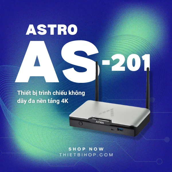 Thiết bị trình chiếu không dây Astros Station AS-201 là gì