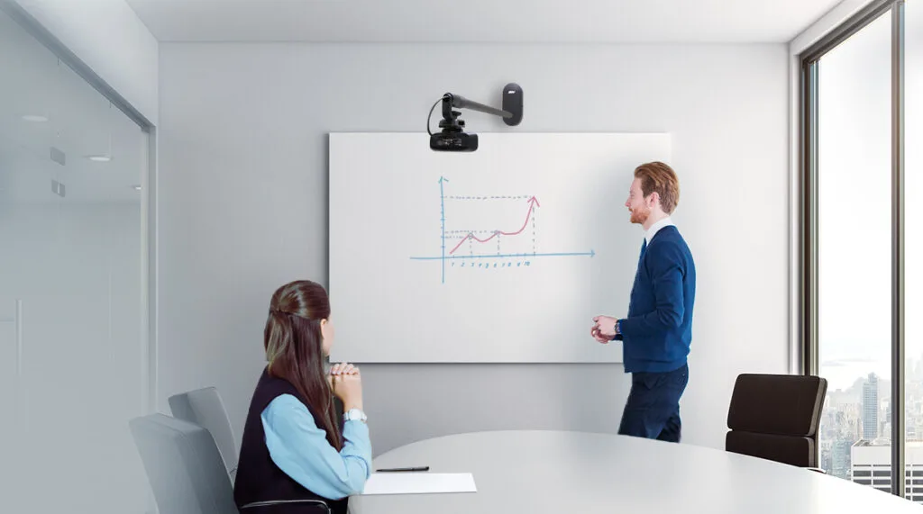 Camera 4K thứ 2 tối ưu hóa việc chia sẻ nội dung trên bảng trắng