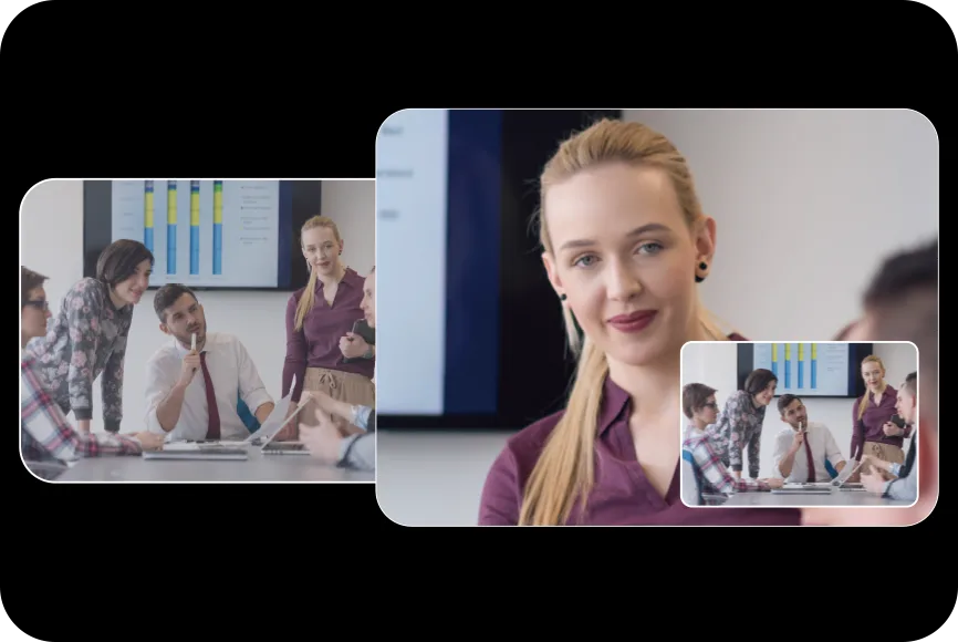 meetingboard 65c chế độ picture in picture