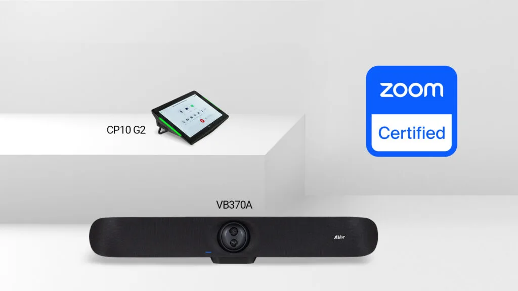 bộ thiết bị AVer VB370A + CP10 G2 đạt chứng nhận Zoom Certified