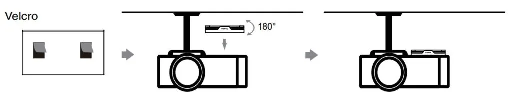 cài đặt Yealink RoomCast E2 trên máy chiếu hoặc trên bàn